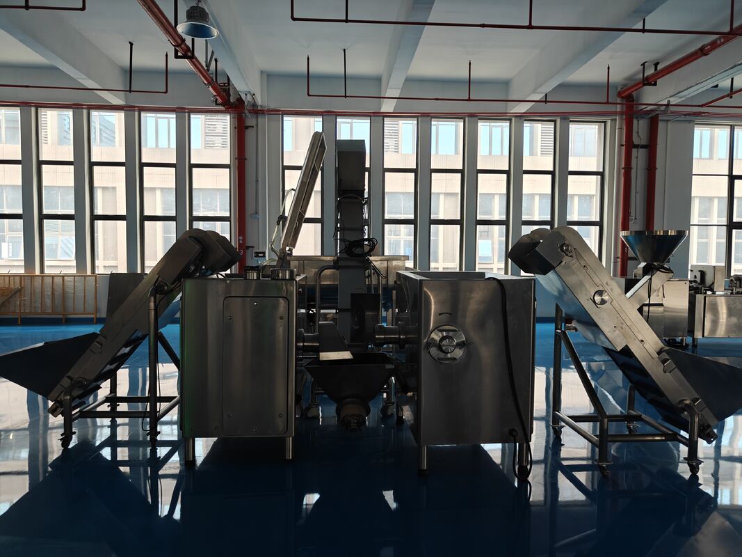 Vacuum minced meat blender, vacuum minced meat mixing machine, ribbon blender